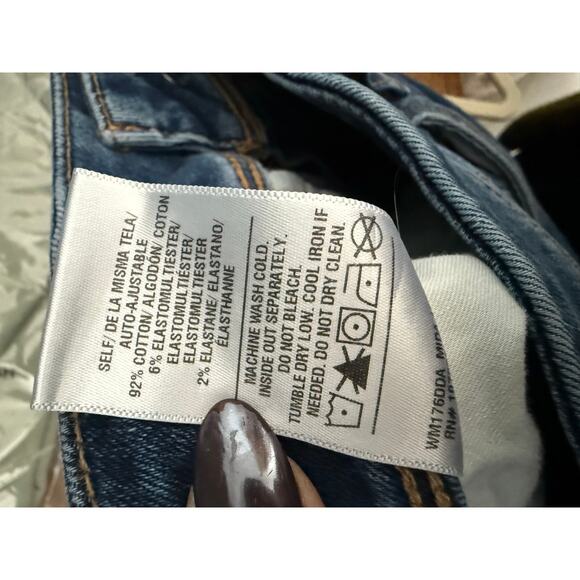 Hudson Beth Baby Boot Jeans Mid Rise Dark Wash Flap Pockets Women’s 28 - Picture 11 of 11